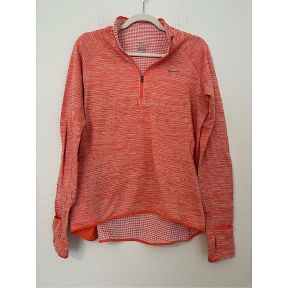 Nike Dri-Fit Quarter Zip Long Sleeve Sweatshirt - Picture 1 of 6